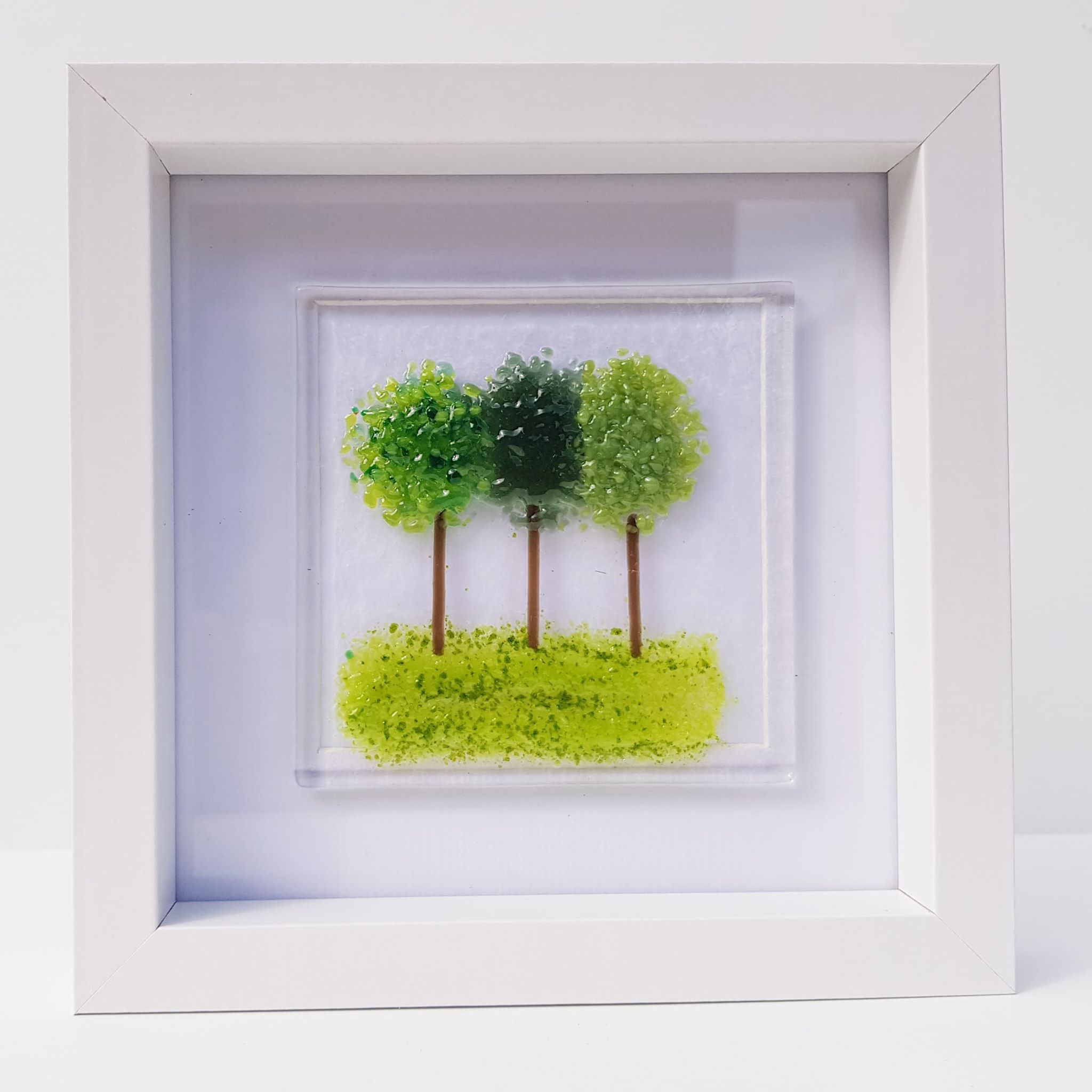Trees framed picture