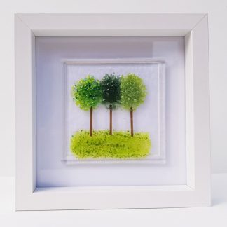 Trees framed picture