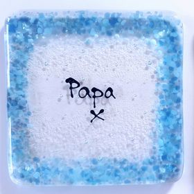 Personalised Coaster - blues