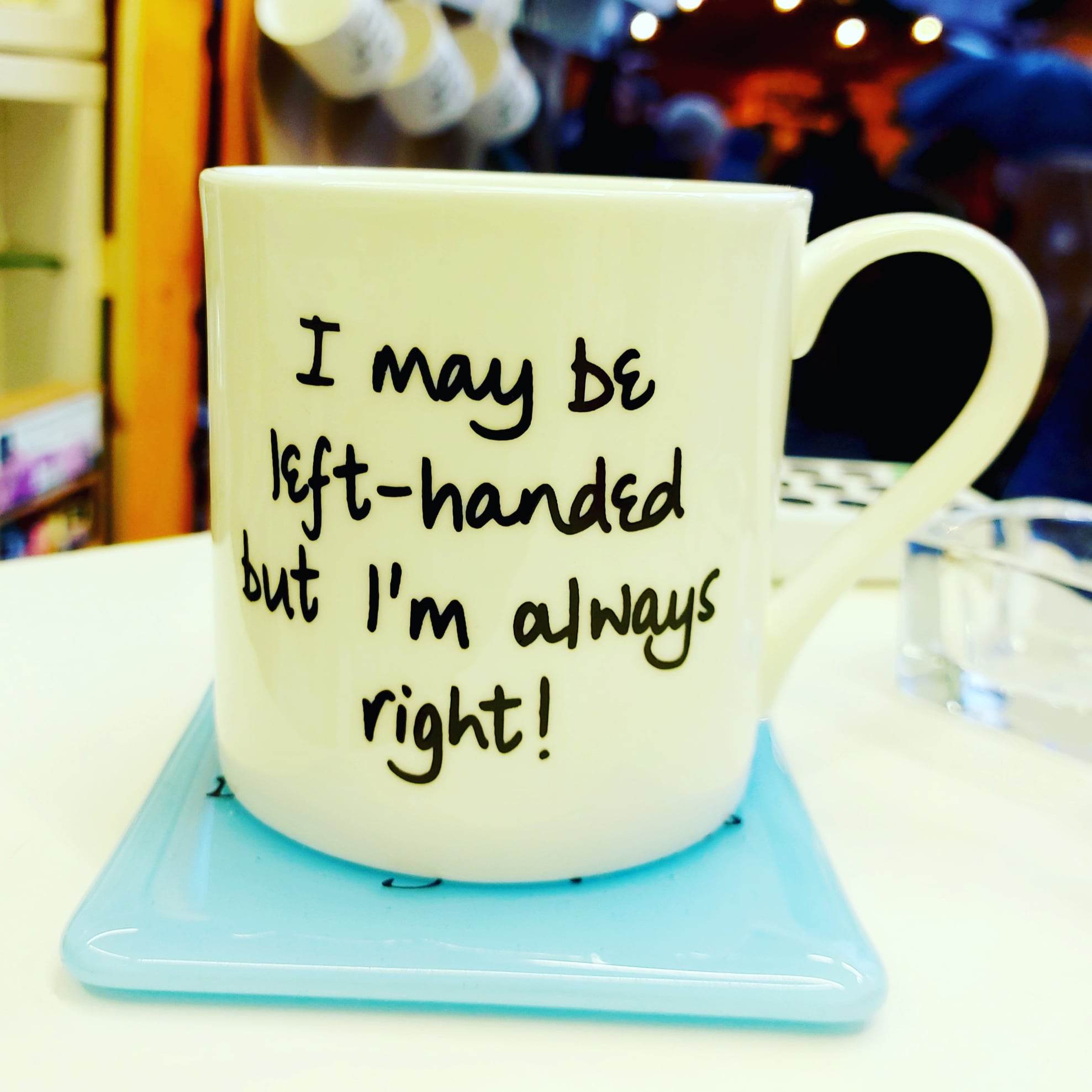Leftie mug