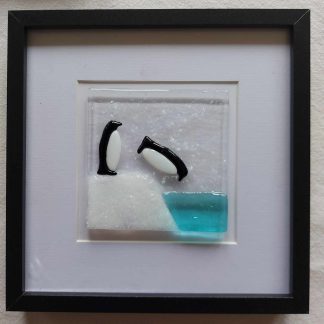 Penguins framed picture