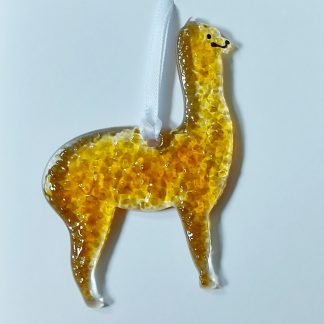 Alpaca suncatcher/decoration