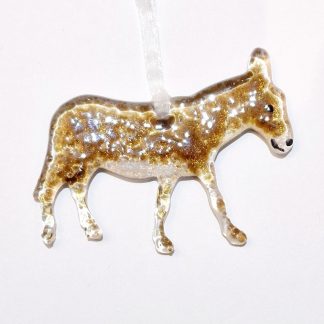 Donkey suncatcher/decoration